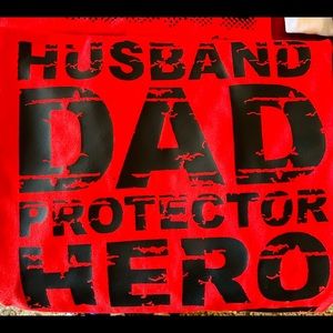 Customized Husband, Dad, Hero, Protector T Shirts